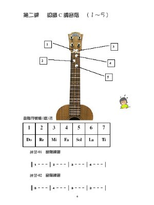 ukulele 乌克丽丽-初学入门教本(加强版【内有乌克丽丽乐谱/乌克丽丽