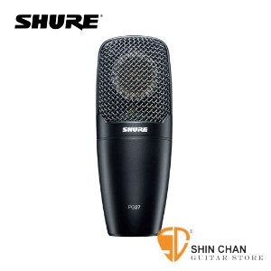 麥克風▻ SHURE PG27-LC 人聲專用電容式麥克風【木吉他/管弦樂器專用