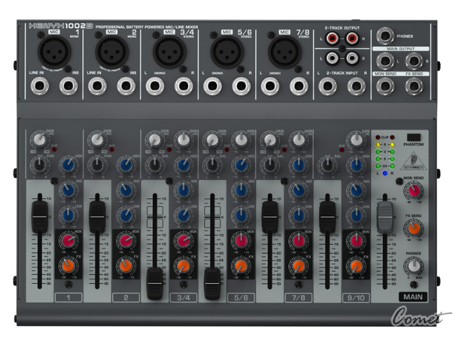 德國Behringer 10軌混音器XENYX 1002B - 小新樂器館| 樂器購物官網,小