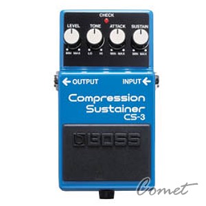 BOSS CS-3 壓縮效果器【Compression Sustainer/經典壓縮/電吉他/BASS