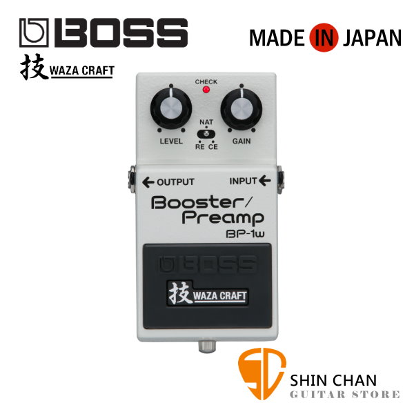 Boss Bp W Booster Preamp Waza Craft Booster Preamp Bp W