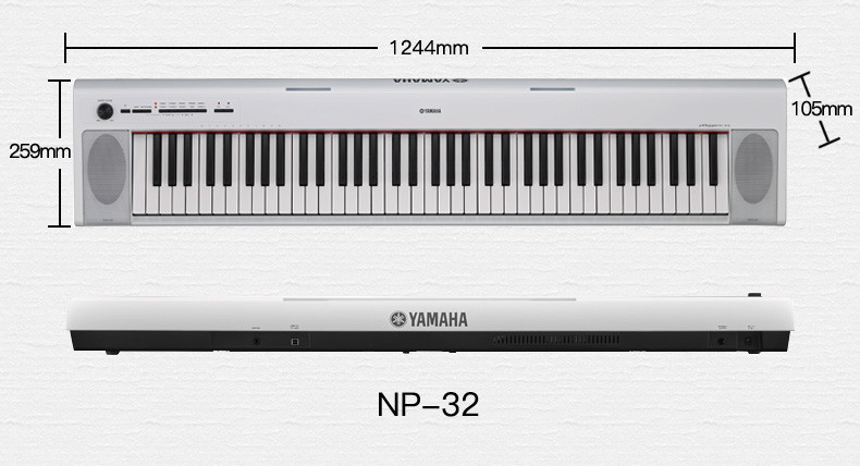 YAMAHA 山葉NP-32 76鍵電子琴附多樣配件【NP32】 - 小新樂器館| 樂器