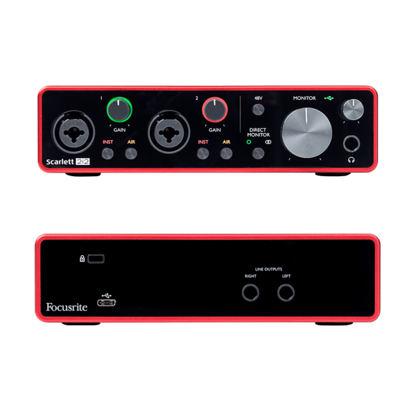 Focusrite Scarlett 2i2 新版三代錄音介面USB 介面（總代理/公司貨