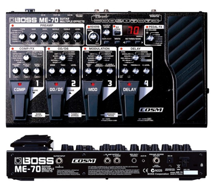 BOSS ME-70 吉他綜合效果器(ME70/附中文操作說明書/原廠變壓器) - 小新