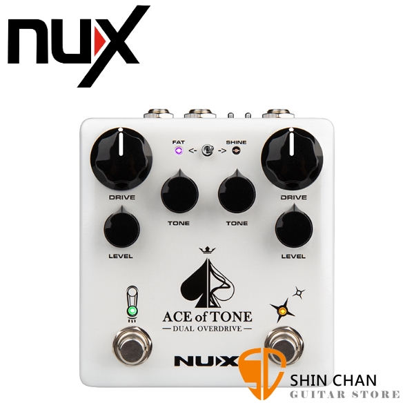 NUX ACE of TONE 破音效果器【DUAL OVERDRIVE】