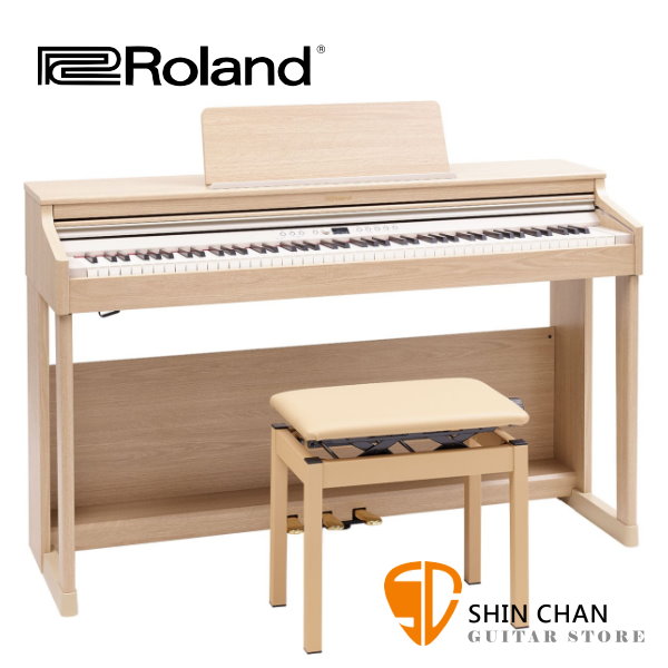 Roland RP701 電鋼琴 88鍵 / 滑蓋式 淺橡木色 附琴架、踏板、可調整高度琴椅【台灣樂蘭公司貨/兩年保固】