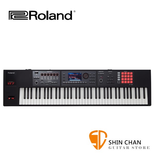 Roland FA-07 76鍵數位合成器/編曲工作站 鋼琴半配重鍵盤【原廠公司貨兩年保固/Music Workstation/FA07】