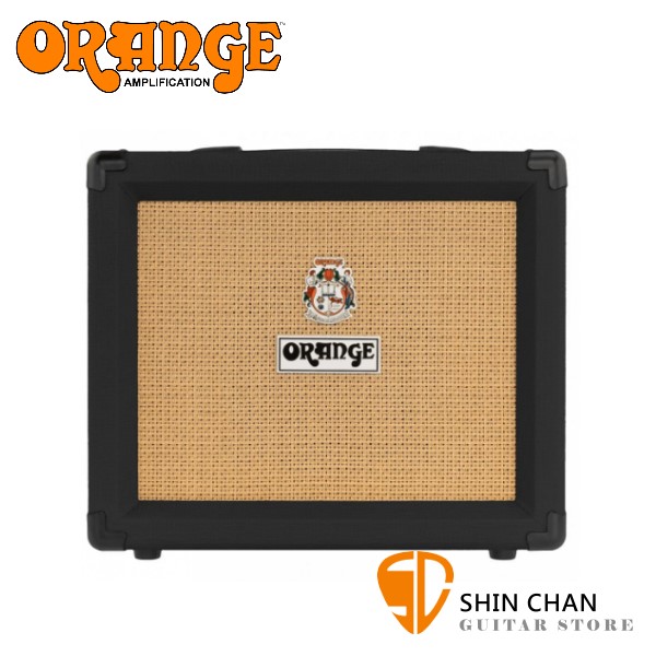 Orange CRUSH 20RTBK 20瓦 電吉他音箱 黑色 內建Reverb 調音器 原廠公司貨 一年保固【20-RT-BK】