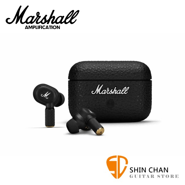 Marshall Motif II A.N.C 主動式抗噪 真無線藍牙耳機 / 6mm驅動單體 / 藍芽5.3 Motif II ANC 經典黑 台灣公司貨