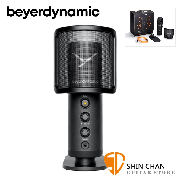 Beyerdynamic 拜耳 Fox USB 麥克風 / 直播 錄音 Podcast 適用 大震膜 電容式麥克風 中國製 台灣公司貨