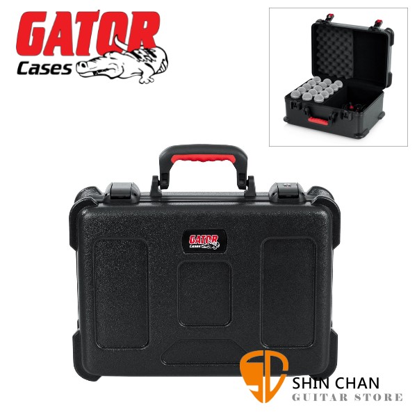 Gator Cases 15支裝 麥克風收納硬盒【型號:GTSA-MIC15】