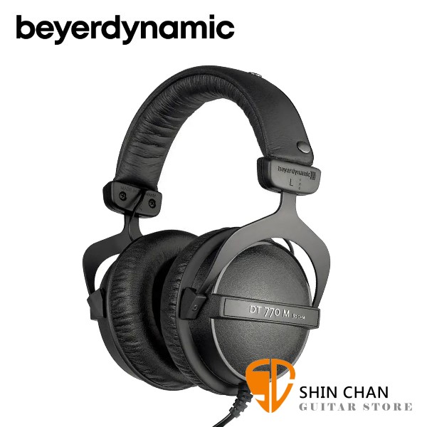 Beyerdynamic 拜耳 DT770M 80ohms 封閉 耳罩式 監聽耳機【附收納袋/德國製/台灣公司貨二年保固】