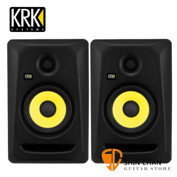 KRK Classic5 CL5G3 主動式監聽喇叭/5吋錄音室專用【黑色/一對兩顆/台灣公司貨保固】