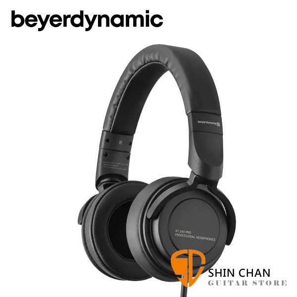 Beyerdynamic 拜耳 DT240 PRO  封閉 耳罩式 監聽耳機【附收納袋、轉接頭/中國製/台灣公司貨二年保固】