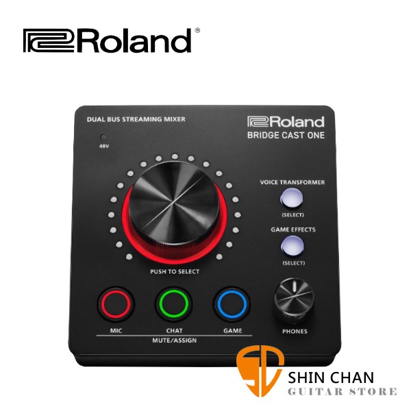 Roland BRIDGE CAST ONE 直播音訊介面混音器 原廠公司貨【兩年保固 / Dual Bus Streaming Mixer】