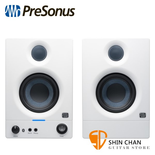 PreSonus Eris 3.5BT 2nd 第二代 專業錄音 藍芽監聽喇叭【3.5吋/白色二顆/一年保固】