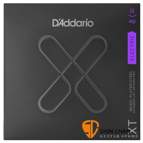 美國 D'Addario XTE1149 (11-49) 電吉他弦 【XTE-1149/吉他弦專賣店/DAddario】