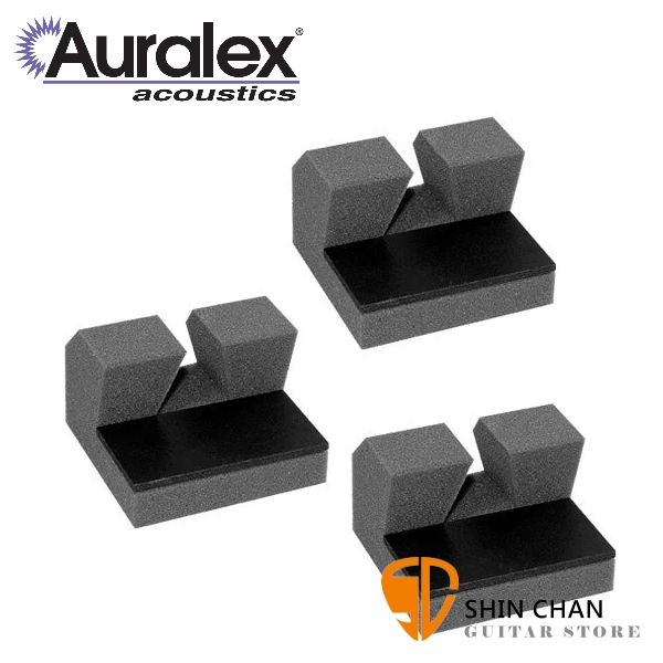 Auralex PlatFeet-II 麥克風架/打擊樂器支架 制震墊 (一組三個)