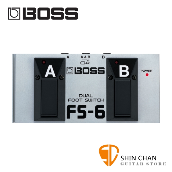 BOSS FS-6 雙功能 開關踏板 FS6 台灣樂蘭公司貨