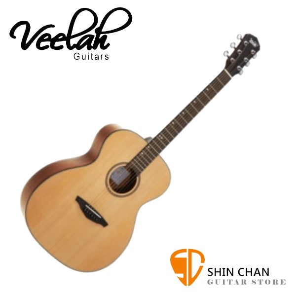 Veelah 吉他 VOSM 雲杉木 民謠吉他 附贈Veelah原廠琴袋 OM桶身 台灣公司貨【木吉他】