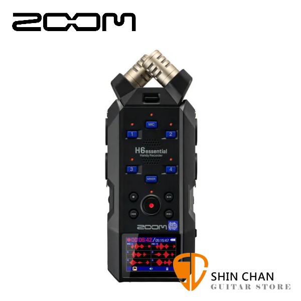 ZOOM H6essential 32位元多軌錄音機 原廠公司貨 一年保固【H 6essential】