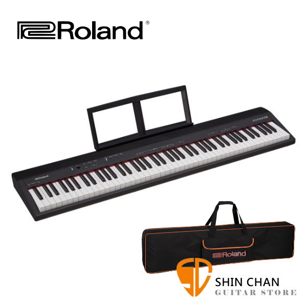 鍵盤 Roland GO PIANO 88 全音域 88鍵 電鋼琴 / 數位鋼琴 附原廠琴袋 / Go Piano 88 台灣樂蘭公司貨 / 兩年保固 / 附延音踏板 GO-88P