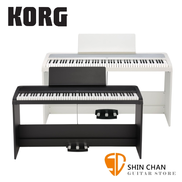 Korg B2SP‎ 88鍵 數位電鋼琴/數位鋼琴【原廠譜板，琴椅，琴架，三音踏板，原廠公司貨，兩年保固再附贈多樣配件 】