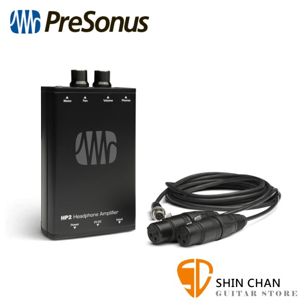 PreSonus HP-2 攜帶型 耳機擴大器 原廠公司貨 保固一年 【HP2】