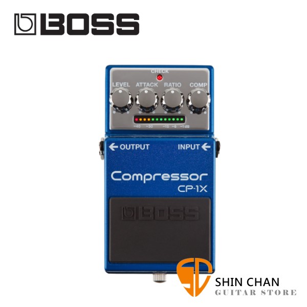 Boss CP-1X 訊號壓縮效果器【Compressor】【CP1X】【原廠公司貨/五年保固】