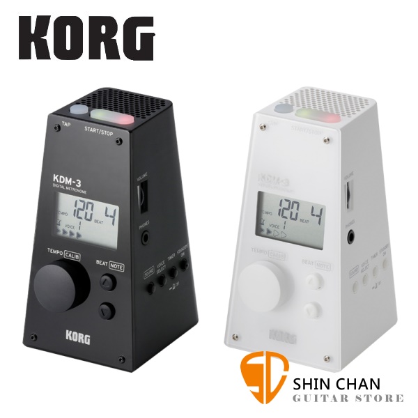 Korg KDM-3 電子節拍器 【台灣公司貨 一年保固 / KDM3 節拍器 / 大音量輸出】