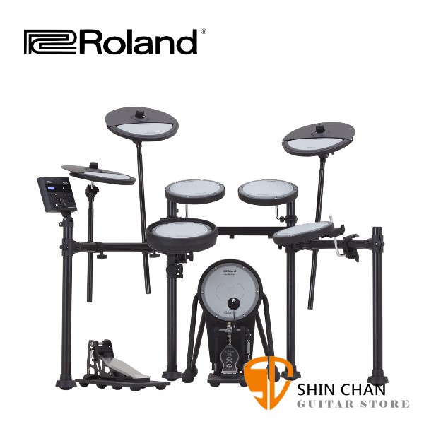 Roland VQD-106 靜音電子鼓組【附大鼓踏板、鼓椅、鼓棒/VQD106/原廠公司貨/兩年保固】