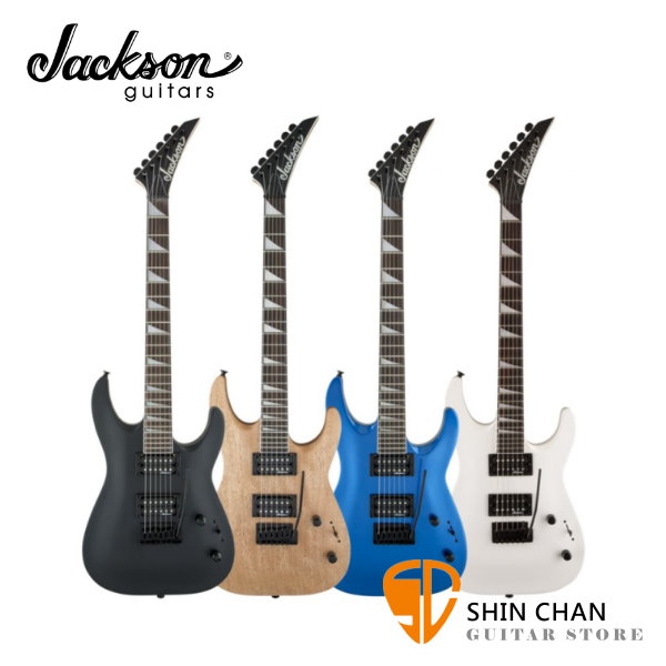 Jackson JS22 電吉他  DINKY 小搖座電吉他 / 鯊魚鰭指位記號 附電吉他袋、背帶、導線、琴布、Pick 配置雙雙拾音器 / 台灣公司貨