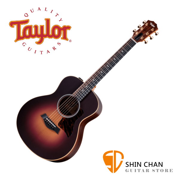 Taylor 50th Anniversary GS Mini-e Rosewood SB LTD 雲杉木面板 可插電面單板民謠吉他 附原廠琴袋