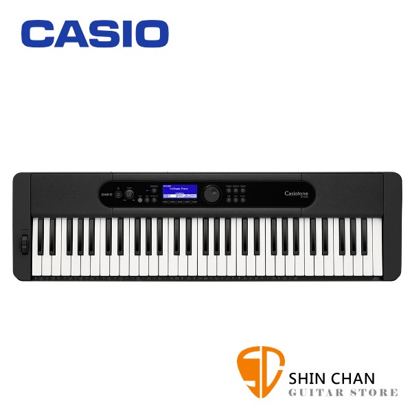 Casio 卡西歐 CT-S400 61鍵 攜帶式電子琴 原廠公司貨【含譜架及變壓器/CTS400】