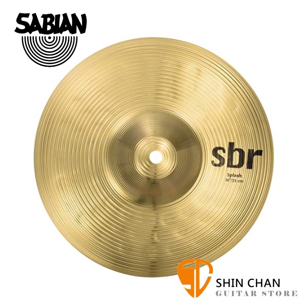 Sabian 10吋 SBR Splash Cymbal 樂隊銅鈸【型號:SBR1005】