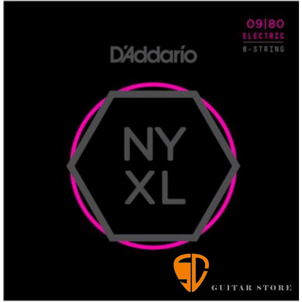 美國 DAddario NYXL-0980 (09-80) 8弦電吉他弦【NYXL0980/吉他弦專賣店/DAddario】