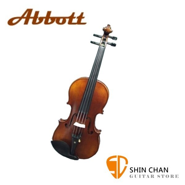 Abbott SN-300 小提琴 6種尺寸可選（附琴弓、松香、肩墊、琴盒）【SN300】台灣製