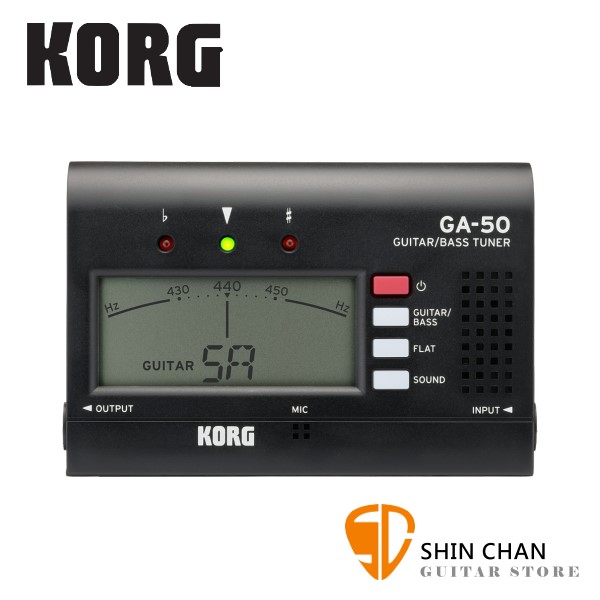 KORG GA-50 調音器【吉他/貝斯適用/GA50】