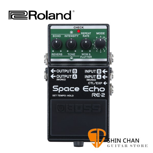 BOSS RE-2 Space Echo 單顆 效果器 【RE2/Roland/五年保固】