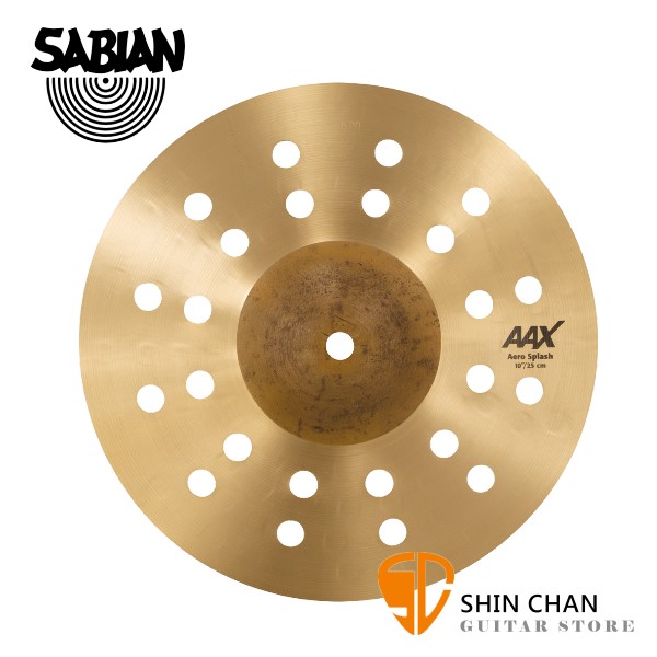 Sabian 10吋 AAX Aero Splash Cymbal 樂隊銅鈸【型號:210XACB】
