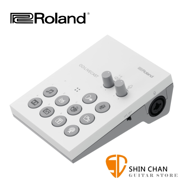 Roland GOLIVECAST 手機多功能直播機 / 可雙鏡頭子母畫面 / 導播機 / 兩年保固 台灣公司貨 Go:LiveCast