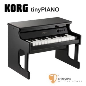 兒童鋼琴 &#9658; KORG tinyPIANO 黑色25鍵迷你電鋼琴【嬰幼兒音感訓練】