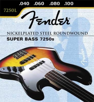 Fender 7250L 電貝斯弦(40-100)【Fender貝斯弦專賣店/進口貝斯弦/7250-L】