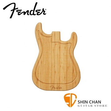 Fender 原木砧板 STRAT CUTTING BOARD 電吉他造型砧板/切菜板
