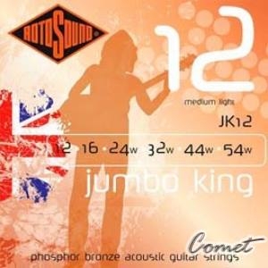 ROTOSOUND JK12 磷青銅民謠吉他弦(12-54)【英國製/木吉他弦/JK-12】