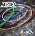 AURORA 美國進口黑色電吉他弦(09-42)【AURORA吉他弦專賣店/進口弦】
